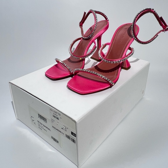 Amina Muaddi Gilda Heels - Picture 6 of 7